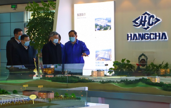 浙江省委常委、杭州市委書記劉捷一行考察調(diào)研杭叉集團